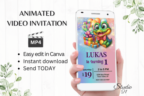Digital Boy Birthday Party Invitation: Effortless Celebrations