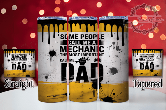 Grease & Grit Car Dad Tumbler: A Digital Design for Hands-On Projects