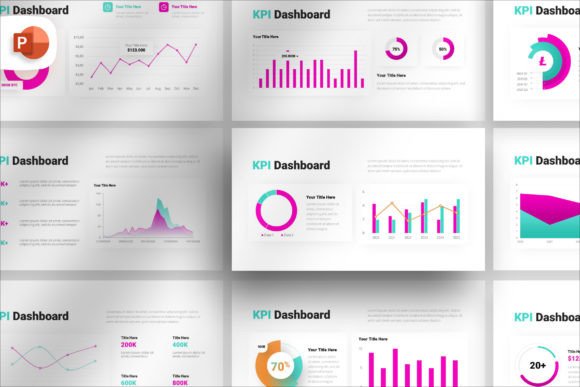 Playful KPI Dashboard PowerPoint: A Fresh Take on Data