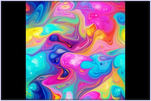 Transform Your Projects with Rainbow Marble Seamless Pattern