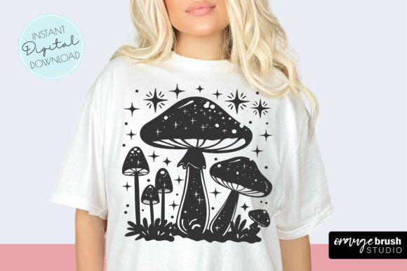 Unleash Whimsy: The Magic Mushroom SVG PNG Boho Sublimation