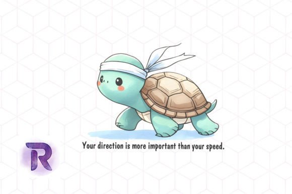 Wise Turtle Motivation: Crafting with a Digital Spirit
